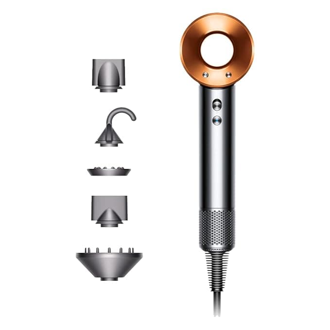 Dyson Supersonic Hair Dryer In Nickel/Copper