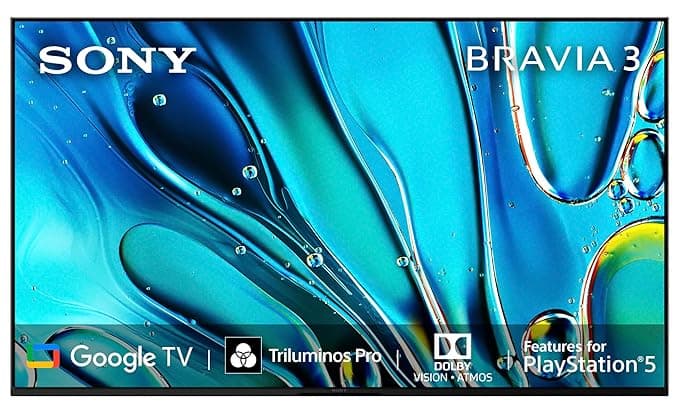 Sony BRAVIA 3 Series 215 cm (85 inches) 4K Utra HD AI Smart LED Google TV K-85S30 (Black)