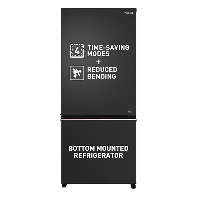 Panasonic 450L 2 Star Prime Convertible 6-Stage Smart Inverter Frost-Free Double Door Bottom Mount Refrigerator